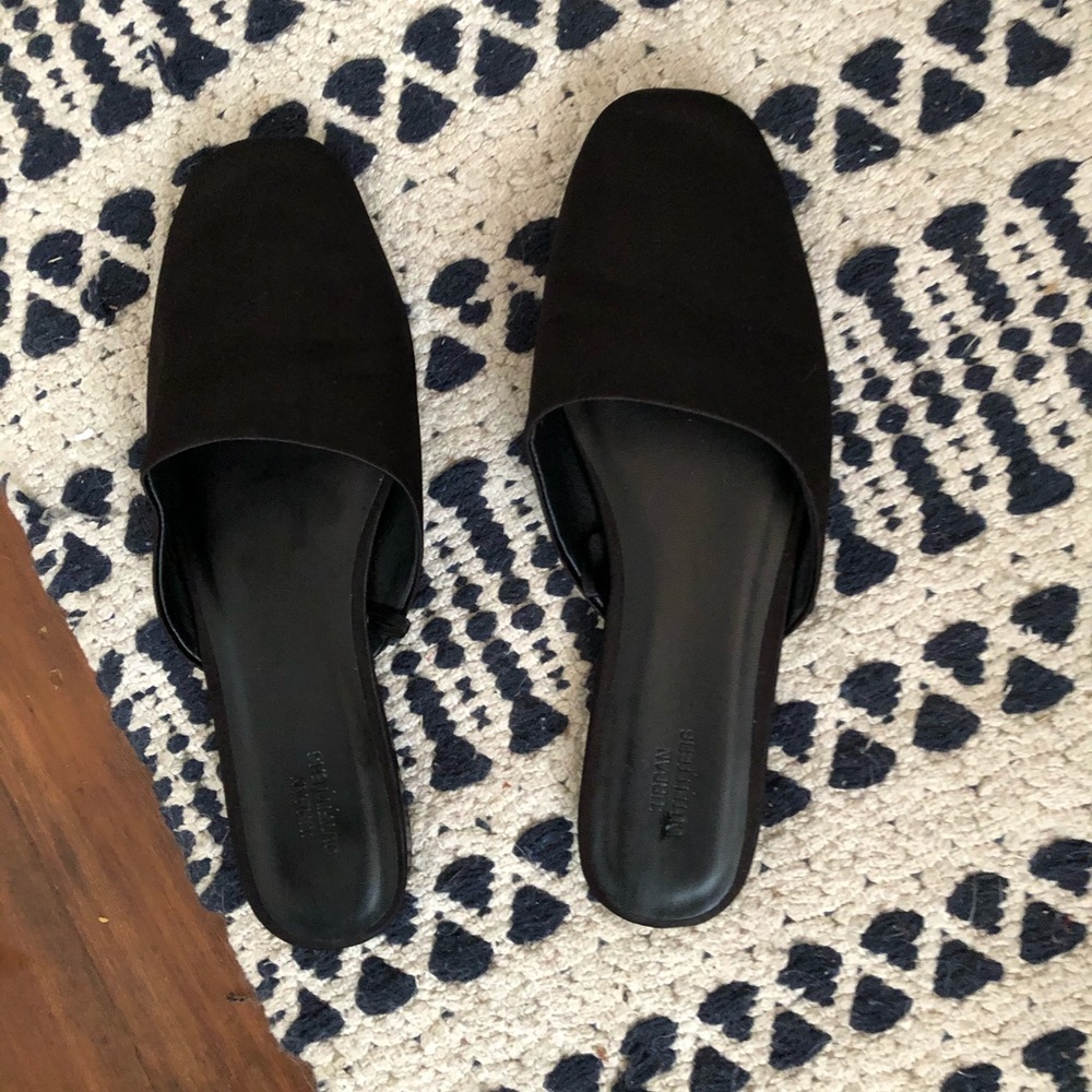 Urban Outfitters Satin Mules